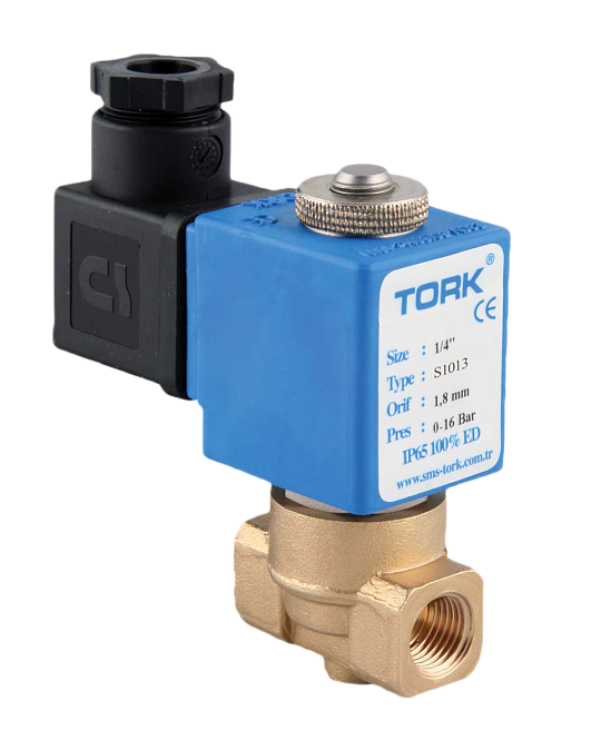 Клапаны электромагнитные (соленоидные) отсечные Tork S1013